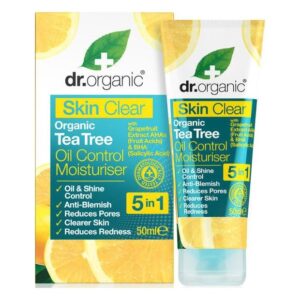 Dr. Organic Skin Clear Mattító hidratáló 5 az 1-ben arckrém - 50ml