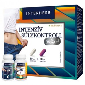 Interherb Intenzív súlykontroll éjjel-nappal - 60db kapszula + 60db tabletta