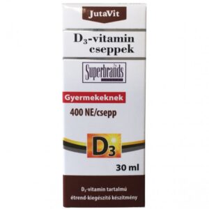JutaVit D3-vitamin 400NE cseppek - 30ml