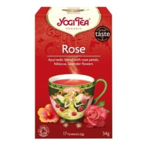 Yogi Bio rózsa tea - 17 filter/doboz